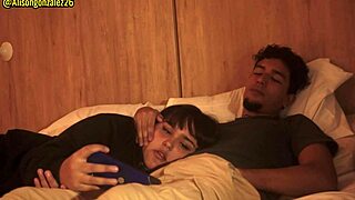 watching movie with stepbrother leads to accidental blowjob