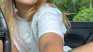 Look at this psycho slut’s desperate dildo squirting on audition tape!