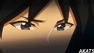 This is a recap of some anime scenes with hentai elements.