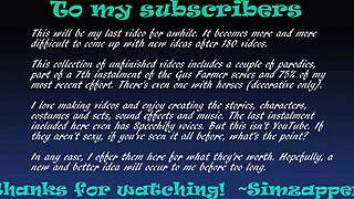 Sims 4 chaos with shemale threesome and wild ass action!