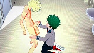 My Hero Academia Yaoi With Midoriya and Bakugou Hardcore