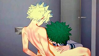 My Hero Academia Yaoi With Midoriya and Bakugou Hardcore