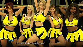 Wvm 133 Watching A Cheer Routine With Erotic Anime Hentai