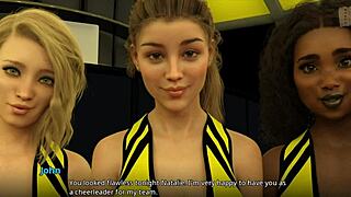 Wvm 133 Watching A Cheer Routine With Erotic Anime Hentai