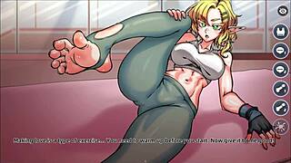 Sudome sports club intense play with Debbie Nadia Alika