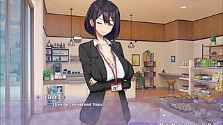 Summer clover harem hentai game ep 2, boss offers quickie!