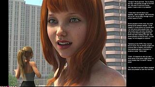 Big Apple Small Gesture Ep 24 in 3D cartoon sex