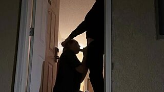 Trying to Get Caught Having Sex in Hotel Doorway Right Now!