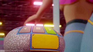 Lesbian Training In 3D Hentai World?