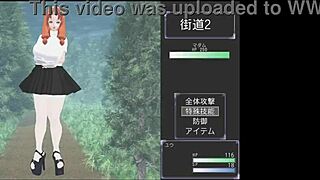 m yu quest madam in anime hentai game adventure.