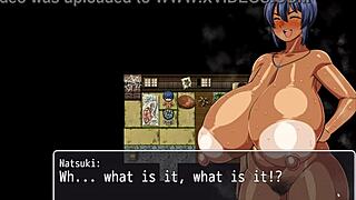 tanned girl natsuki in photoshoot massage