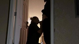 Trying to Get Caught Having Sex in Hotel Doorway Right Now!