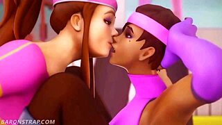 Lesbian Training In 3D Hentai World?