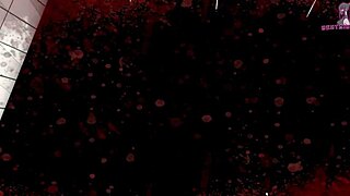 cum on those big tits from behind on the table