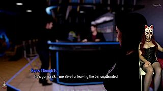 Stripper gives blowjob in tales from the deep eve 7.