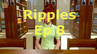 i can't stop ripping clothes off curvy mature babes in 3d hentai game ripples 8