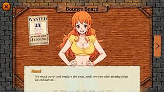 Holy! Lusty Buccaneers Hentai Ep 1 Shows Nami Naked at Night!