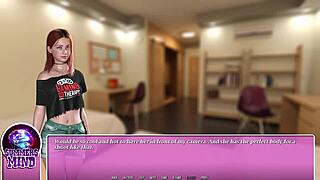 Petite Redhead Enjoys Ramen While Summer Heats Up in City