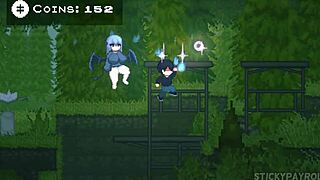 Succubus Hunt: Fucking Thick White Girl and Her Friend in Hentai Game Part 3