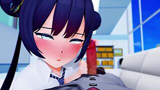 kisaki handjob story