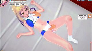 Schoolgirl GETS EXAMINED in the infirmary room.