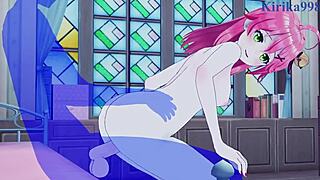 sakura miko and akai haato in hololive vtuber adventure