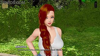 ripples 34 in the 3d cartoon game with ripped outfits and big tits