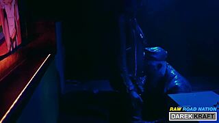 My extreme German leather threesome with macho bareback action!