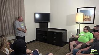 Tadople’s improv class flips into a wild cum gangbang, so hot! 🔥