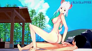 yamato and carrot fuck monkey d luffy