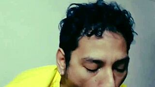 enjoying every inch of this hairy argentine macho with deep oral action.