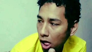 Nyder hver tomme af denne behårede argentinske macho med dyb oral action