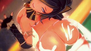 dehya loves getting creampied in 3d hentai