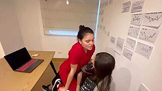 my med student tricked me into getting naked at office 😳