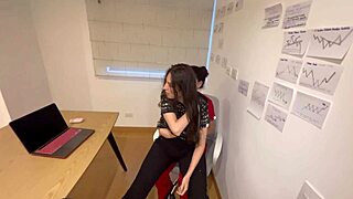 my med student tricked me into getting naked at office 😳