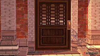 Eris watches Roxy get pounded and gets so horny in full Mushoku Tensei movie!