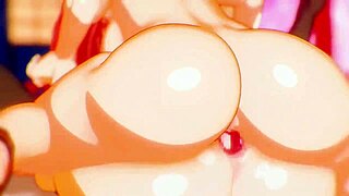 Damn, Miko and Raiden in wild 3D dildo action!