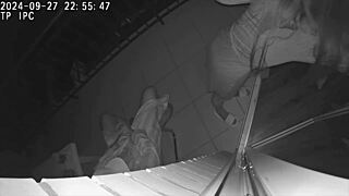 cheating wife bangs friend on hotel balcony