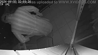 cheating wife bangs friend on hotel balcony