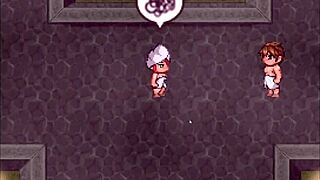 Henteria Chronicles 3 gameplay, part 11. Pixel art with no animations.