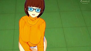 Velma Dinkley Uses Tight Pussy to Solve Mystery