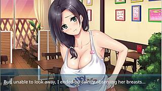 oppaicafe ep 1 - wet t-shirt contest with my stepmom’s huge rack.