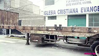 roxy hot pays taxi driver with shaved pussy