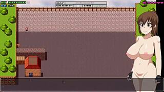 Girl paints body and paint comes off in rain - Flash Cycling Ride 2 Part 7 😍🌧️