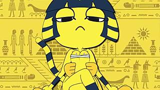 Watch ankha get fucked hard in this original animation!