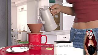 Cosplay Milf's Big Tits in Game Ep 5