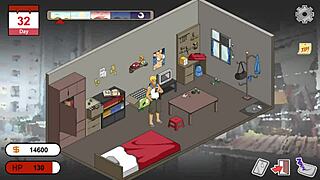 Hentai game handyman legend shows cheating wife’s fall