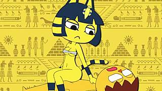 Watch ankha get fucked hard in this original animation!