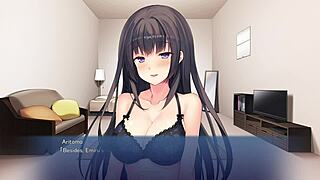 Secret stay home: sucking under the desk in episode two.