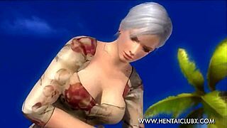 Ecchi Fan Service in Dead or Alive 5 Ultimate Sexy Christie Dress